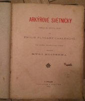 kniha Arkýřové světničky obraz ze života ženy, F. Šimáček 1900