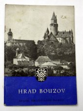 kniha Hrad Bouzov, Krajské nakladatelství 1959