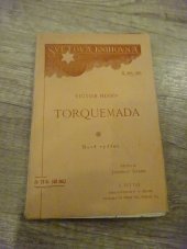 kniha Torquemada drama o pěti jednáních, J. Otto 1902