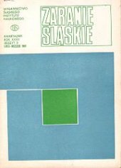 kniha  Zaranie Śląskie, Wydawnictwo Śląskiego Instytutu Naukowego 1969
