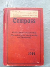 kniha Compass Finanzielles Jahrbuch : Böhmen und Mähren : [Slowakei], Compass-Verlag 1944