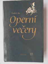 kniha Operní večery, Panton 1981