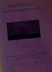 kniha Novopacko vlastivědná monografie okresu, Okresní školní výbor 1924