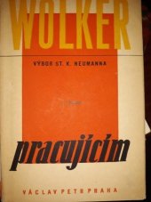 kniha Wolker pracujícím, Václav Petr 1949