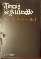 kniha Řeči besední, Academia 1992