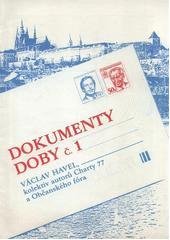 kniha Dokumenty doby č. 1, Svépomoc 1990