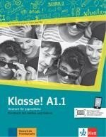 kniha Klasse! A1.1 Kursbuch mit Audios und Videos online, Klett 2018