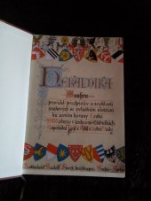 kniha Heraldika [III] Souhrn pravidel, předpisů a zvyklostí znakových se zvl. zřetelem ku zemím koruny České., Rudolf Storch 1901