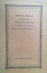 kniha Baltazar Perleťová schránka ; Studně svaté Kláry ; Sedm žen Modrovousových, SNKLHU  1959