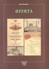 kniha Oferta na dodání nábytku pro novou budovu muzejní v Plzni, Západočeské muzeum 1999