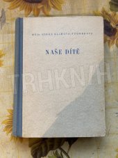 kniha Naše dítě Před narozením, v 1. roce, v letech předškolních, SZdN 1953