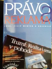 kniha Právo a reklama, Linde 1996