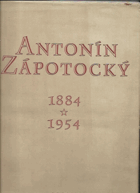 kniha Antonín Zápotocký 1884-1954 [Obrazová monografie], Orbis 1954