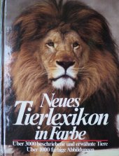 kniha Neues Tierlexikon in Farbe, Vehling Verlag 1984