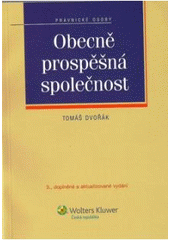 kniha Obecně prospěšná společnost, Wolters Kluwer 2010