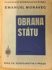 kniha Obrana státu ..., Svaz čs. důstojnictva 1937