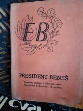 kniha President Beneš program školních a lidových oslav, Rudolf Svačina 1946