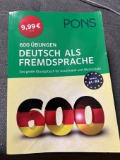 kniha Deutsch als Fremdsprache 600 übungen, PONS 2019