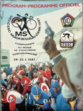 kniha Mistrovství světa v cyklokrosu Mladá Boleslav '87, ÚV ČSTV 1987