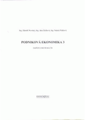 kniha Podniková ekonomika 3 daňová soustava ČR, Moraviapress 2005