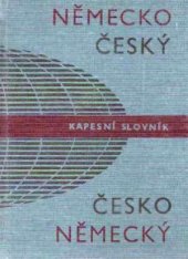 kniha Německo-český a česko-německý kapesní slovník, SPN 1984