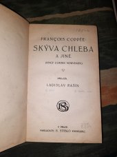 kniha Skýva chleba a jiné = [Vingt contes nouveaux], Bedřich Stýblo 1920