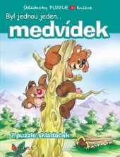 kniha Byl jednou jeden-- medvídek skládačky puzzle v knížce, CPress 2010