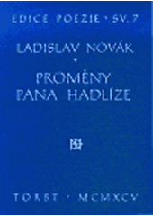 kniha Proměny pana Hadlíze, Torst 1995