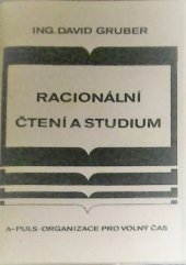 kniha Racionální čtení a studium učební text ke kursu, A-Puls 1990