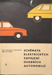 kniha Schémata elektrických zapojení osobních automobilů. 1. díl, Nadas 1968