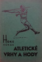 kniha Atletické hody a vrhy, Almanach sportu 1932