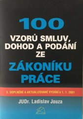 kniha 100 vzorů smluv, dohod a podání ze zákoníku práce, Polygon 2000