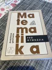 kniha Matematika pro gymnazia Analytická geometrie , Prometheus 1995
