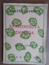 kniha Krakonošova zahrada 1908-1911, Ot. Štorch-Marien 1926