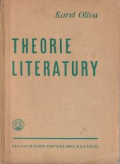 kniha Theorie literatury [určeno] ... pro obchodní učiliště, Česká grafická Unie 1948