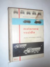 kniha Motorová vozidla, jejich technika a provoz, Nadas 1964