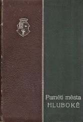 kniha Paměti města Hluboké, Město 1923