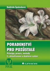 kniha Poradenství pro pozůstalé principy, proces, metody, Grada 2013