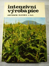 kniha Intenzívní výroba píce, SZN 1981