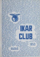 kniha Ikar club 1953 Dokument, s.n. 1993