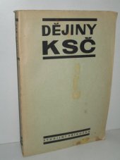 kniha Dějiny KSČ stud. příručka, Nakladatelství politické literatury 1965