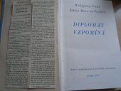 kniha Diplomat vzpomíná, SNPL 1959