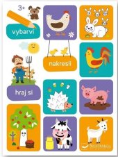 kniha Vybarvi, nakresli, hraj si 3+, Svojtka 2023