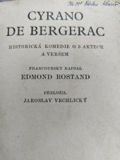 kniha Cyrano de Bergerac, Družstvo Máje 1938