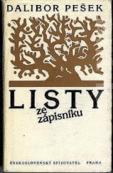 kniha Listy ze zápisníku, Československý spisovatel 1983