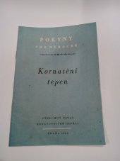 kniha Kornatění tepen, Výzkumný ústav zdravot. osvěty 1956