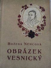 kniha Obrázek vesnický Dlouhá noc ; Selská svatba v okolí Domažlickém ; Obrázky z okolí Domažlického a jiné : drobné kresby Boženy Němcové, I.L. Kober 1899