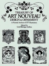 kniha Treasury of Art Nouveau Design & Ornament A Pictorial Archive of 577 Illustrations, Dover Publications 2000