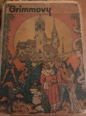 kniha Grimmovy pohádky, Karel Hloušek 1939