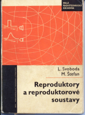 kniha Reproduktory a reproduktorové soustavy, SNTL 1969